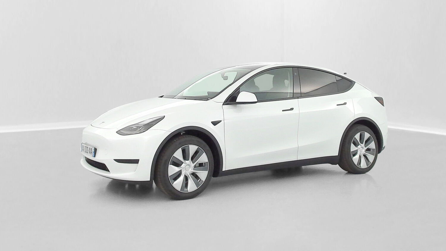 Tesla Model Y blanc